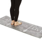 20"x55" Oversized Cushioned Anti-Fatigue Kitchen Runner Mat (Eat Laugh Live)