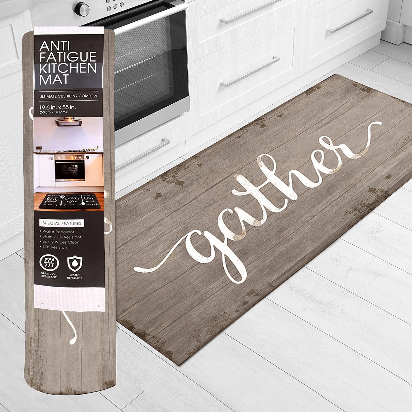 20"x55" Anti Fatigue Kitchen Runner Mat