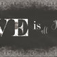 20"x55" Oversized Cushioned Anti-Fatigue Kitchen Runner Mat (Love)
