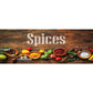 Spices 19.6 in. x 55 in. Anti-Fatigue Kitchen Runner Mat