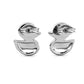 Simulated Diamond Duckling Earring 18K Gold