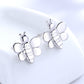 Sterling Silver and Rose Gold  Bee Stud Earrings