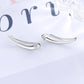 18K White Gold Climber with Genuine Crystals