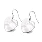 Sterling Silver Hammered Hook Earrings