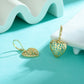 14K Gold and Sterling Silver Filigree Heart Earring