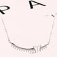 Sterling Silver Butterfly perched on Branch Necklace