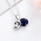 Sterling Silver Gemstone Elephant Pendant Necklace