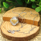 Sterling Silver and Mother of Pearl Bee Necklace
