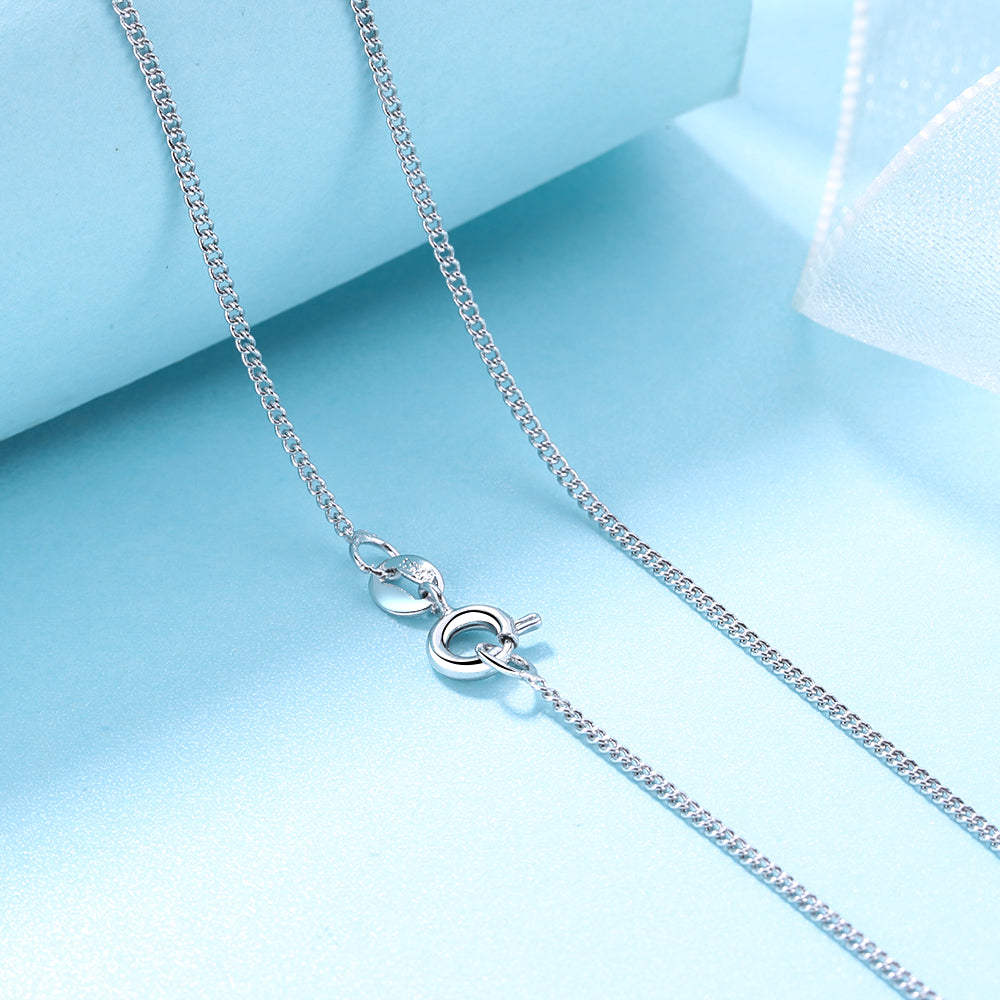 14K White Gold Cuban Chains