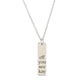 Sterling Silver Eff You See Kay Pendant Necklace