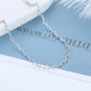 18K Gold Paper Clip Necklace