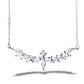 Sterling Silver Angel Wings with Crystals