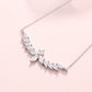 Sterling Silver Angel Wings with Crystals
