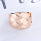 14K Gold Criss Cross Ring