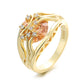 Amy and Annette 14K Gold Peridot on Tree Branches Ring
