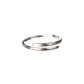 Solid Sterling Silver Adjustable Minimalist Ring