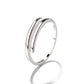 Solid Sterling Silver Adjustable Minimalist Ring
