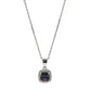 Sterling Silver Mystical Topaz Earring and Necklace Set
