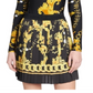 Versace Jeans Couture Printed Bodysuit Black Size 38 REG