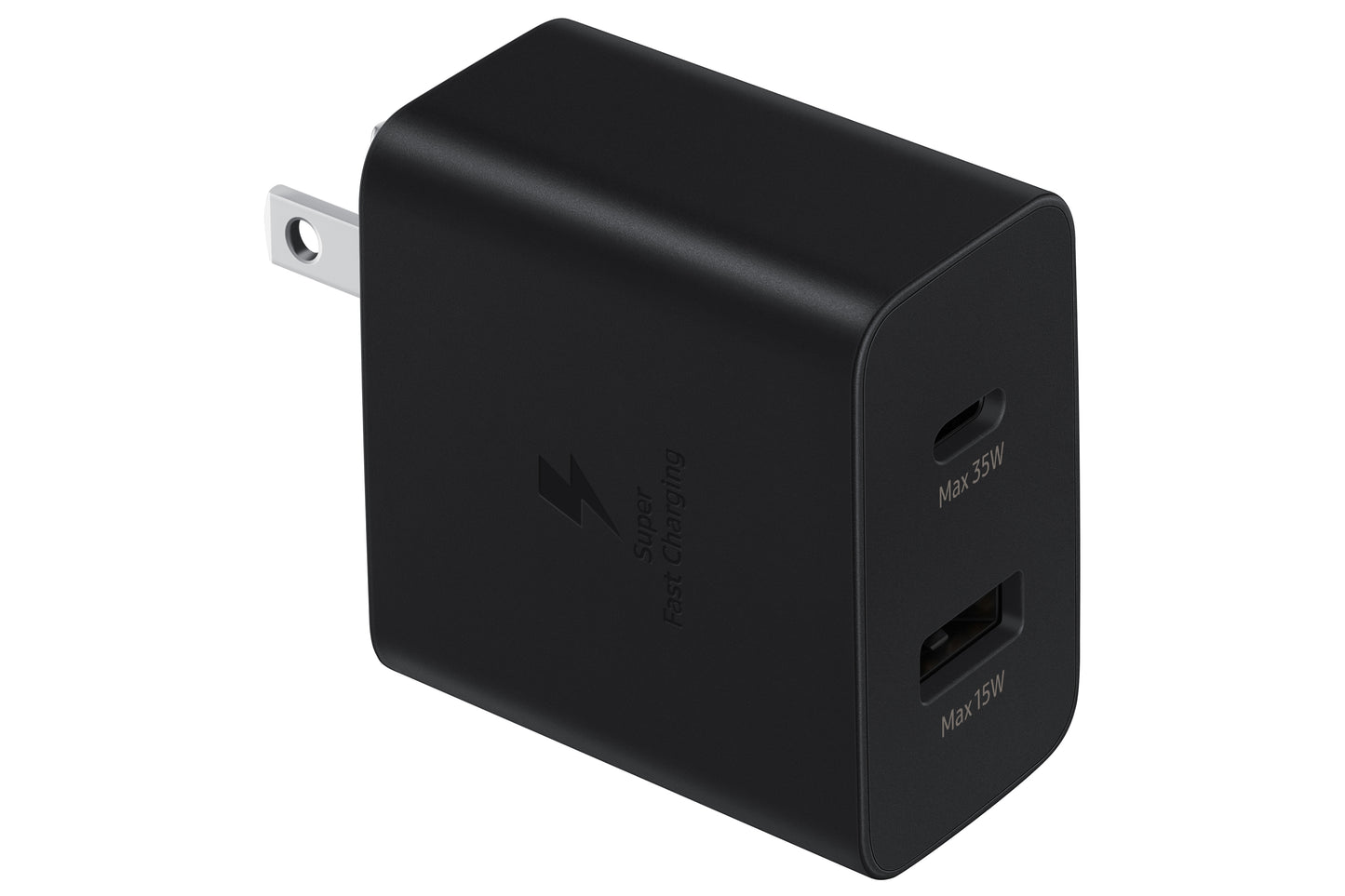 Samsung 35W PD Travel Adapter Only USB-C , USB-A - White