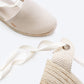 Escala Canvas Espadrille Wedges