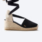 Escala Canvas Espadrille Wedges