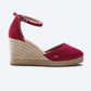 Estartit Canvas Espadrille Wedges