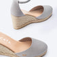 Estartit Canvas Espadrille Wedges