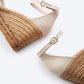 Estartit Canvas Espadrille Wedges
