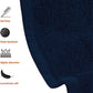 Set of 6 Hotel & Spa 100% Cotton Bath Towels 27x52 inch