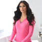 French Kyss - Jackson Long Sleeve Kashmira Top