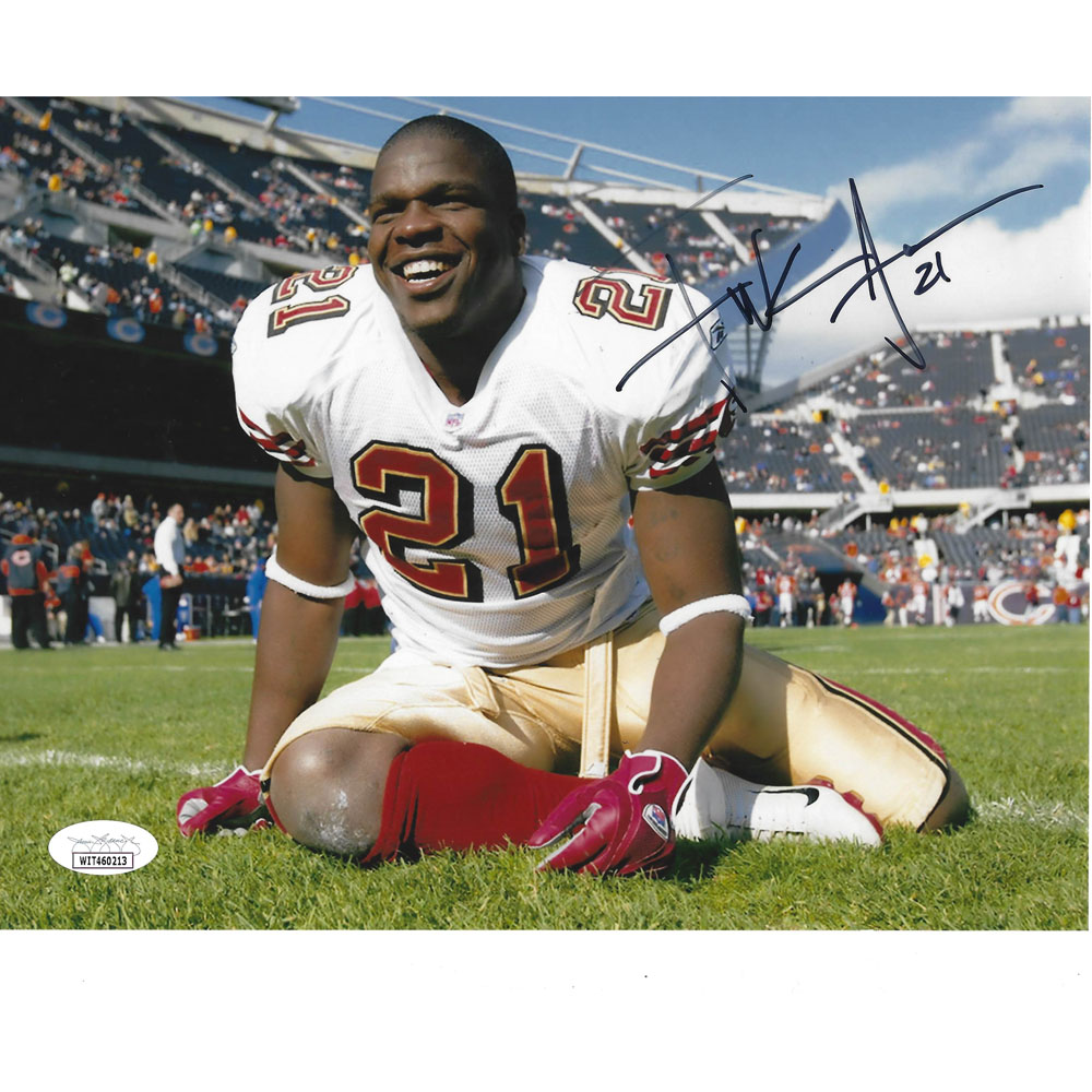 NFL San Francisco 49ers Frank Gore #21 8x10 Autographed Signed Picture JSA Auth