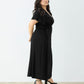 GSTQ Fluid Knit Wrap Dress - Size 2X