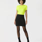 GSTQ Acid Lime Corset Top - M