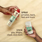 Old Spice Whole Body Deodorant Spray Aloe and Rain 3.5oz - New