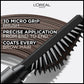 L'Oreal Paris Infallible Brows 24H Volumizing Eyebrow Mascara 6 Light Brunette 0.13 fl oz - Imperfect Box