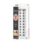 KISS Products imPRESS Press-On Self Adhesive Eyelashes Refill Wispy 30ct - New