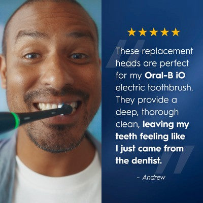 Oral-B iO Ultimate Clean Replacements Brush Heads White 2ct - Imperfect Box