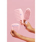 KAZMALEJE KurlsPlus Pick Hair Comb Rose - New