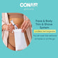 Conair Girlbomb Wet and Dry Cordless Rechargeable Face Shaver with Nose, Ear, Eyebrow and Bikini Trimmer Attachments Set 6pc - New