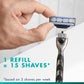 Gillette Mach3 Men's Razor Blade Refills 15ct - Missing Box