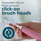 Philips Sonicare 4100 Plaque Control Rechargeable Electric Toothbrush HX3681/26 Deep Pink - Imperfect Box