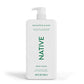 Native Body Wash for Men & Women - Eucalyptus & Mint Sulfate Free with Pump 36 fl oz - Imperfect Container