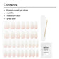 Dashing Diva Glaze Semi-Cured Gel Nail Polish Strips Luxe Expensive 32ct - New
