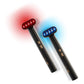 GLO24K 6-in-1 Beauty Therapy Wand for Face Eyes and Neck - New