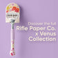 Rifle Paper Co. + Venus Women's Deluxe Smooth Sensitive Razor + 4 Refills - Imperfect Box