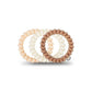 TELETIES For the Love of Nudes Large Hair Ties 3pc - Imperfect Box