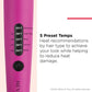 Revlon Easy Heat Precision Hair Curling Iron 1" - Imperfect Box