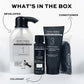 John Frieda Luminous Black Precision Foam Color, Hair Color Foam 2N Natural Black - Imperfect Box