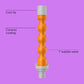 Conair Style Chemistry Bubble Curling Wand Attachment For Use With Style Chemistry Starter Kit Power Handle Orange 1" - New